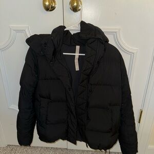 Lululemon Wunder Puff Jacket Black Size 2